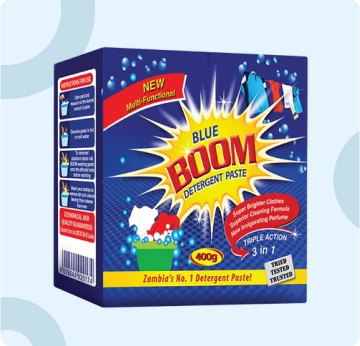 Boom Detergent Paste Box