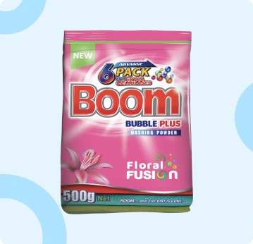 Boom Bubble Plus Washing Powder Floral Fusion Pouch