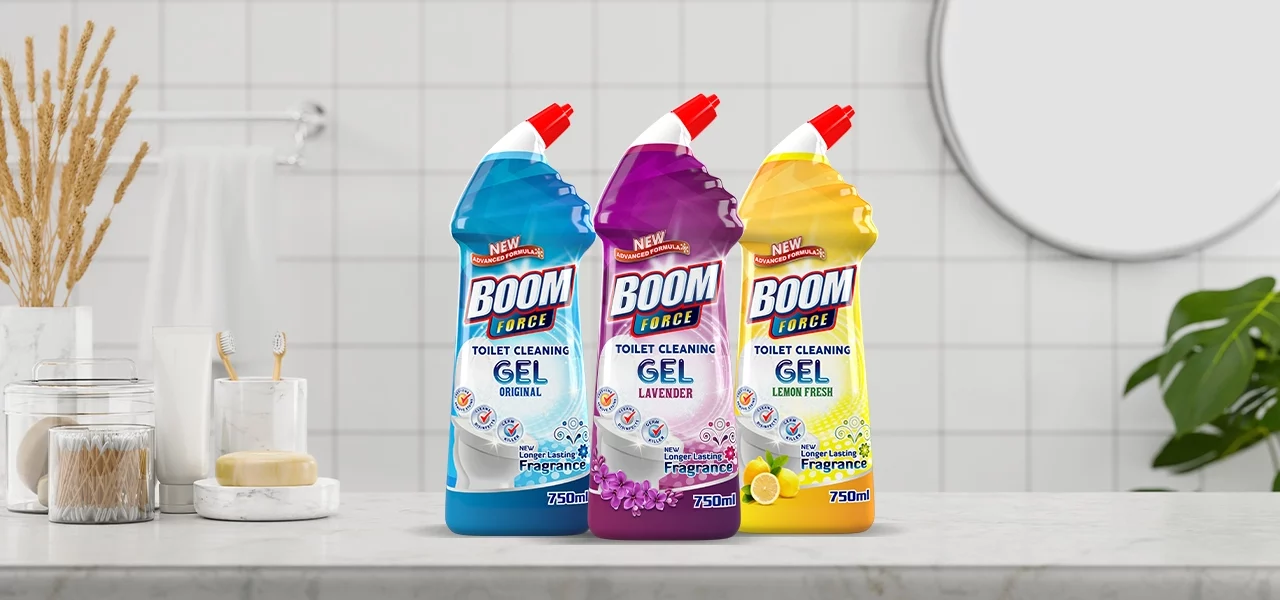 Boom Force Toilet Cleaning Gel