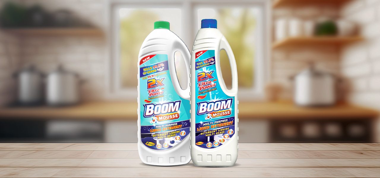 Boom Mousse Multi-Purpose Liquid Detergent