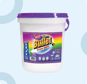 Bullet Washing Powder Bucket