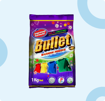 Bullet Washing Powder Bag