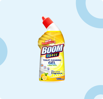 Boom Force Toilet Cleaning Gel Lemon Fresh