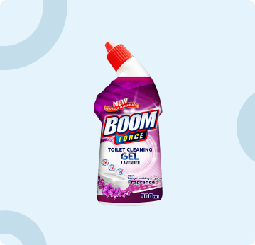 Boom Force Toilet Cleaning Gel Lavender Fresh