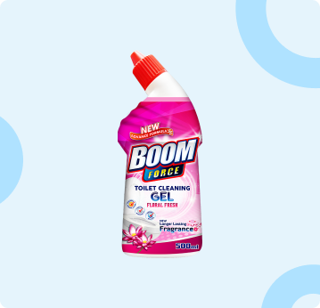 Boom Force Toilet Cleaning Gel Floral Fresh