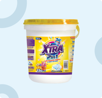 Xtra 2 In 1 Washing Powder Bucket