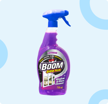 Boom Window And Glass Cleaner Lavender