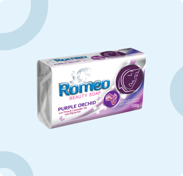 Romeo Beauty Soap Purple Orchid