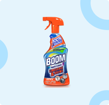 Boom Power Cleaner Limescale Remover Bottle