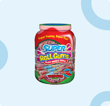 Super Roll Gums Watermelon