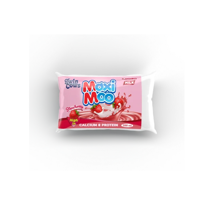 Maxi Moo Strawberry Pouch​