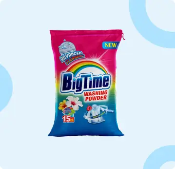 Big Time Washing Powder Bag